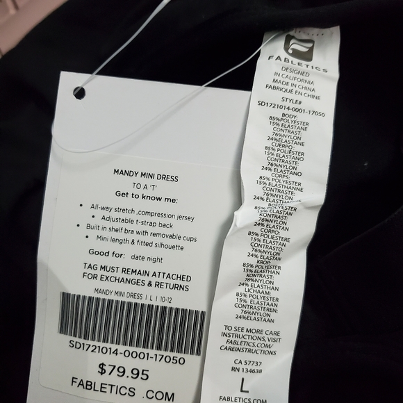 Fabletics Mandy Mini Dress - Picture 4 of 6
